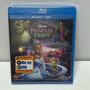 Disney The Princess and the Frog 2 Disc Combo Set Blu-ray + DVD